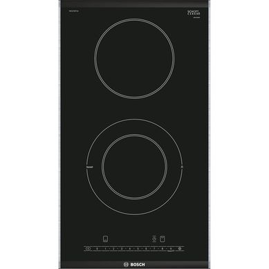Encimera elctrica 2 quemadores negro