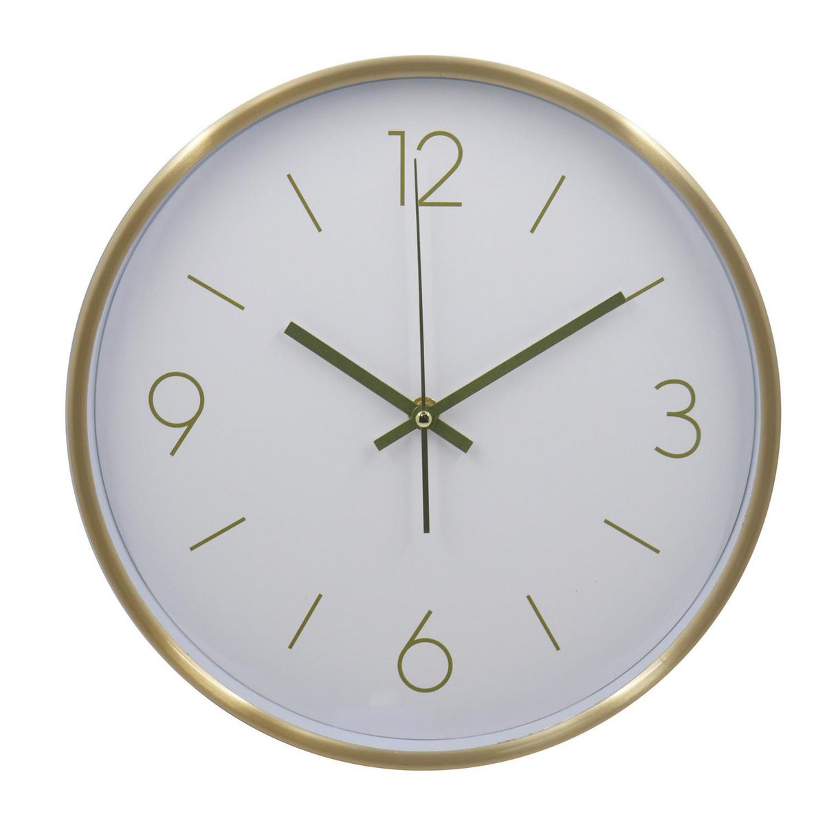 RONDA - Reloj mural decorativo plata/dorado