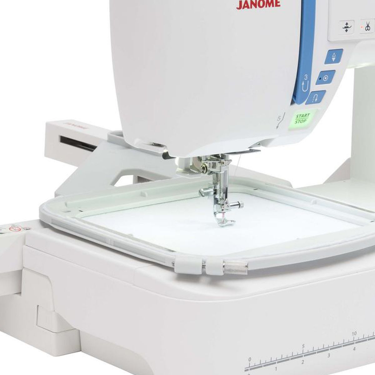 JANOME - Máquina de coser/bordadora eléctrica