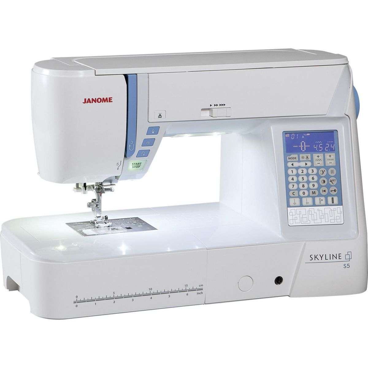 JANOME - Máquina de coser eléctrica