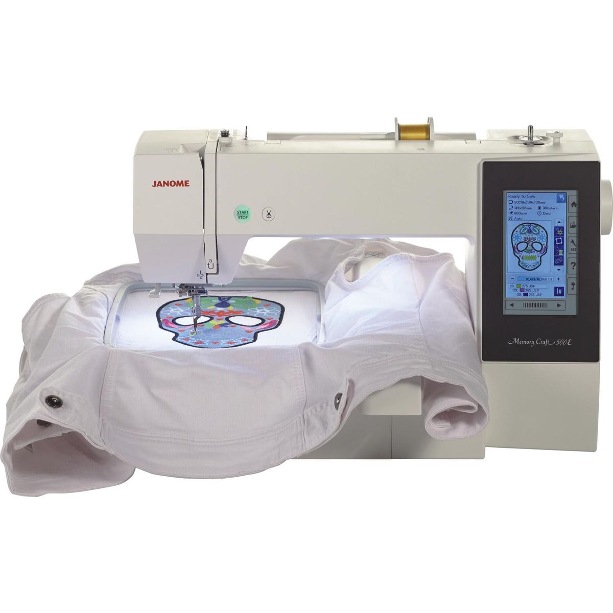 JANOME - Máquina bordadora eléctrica