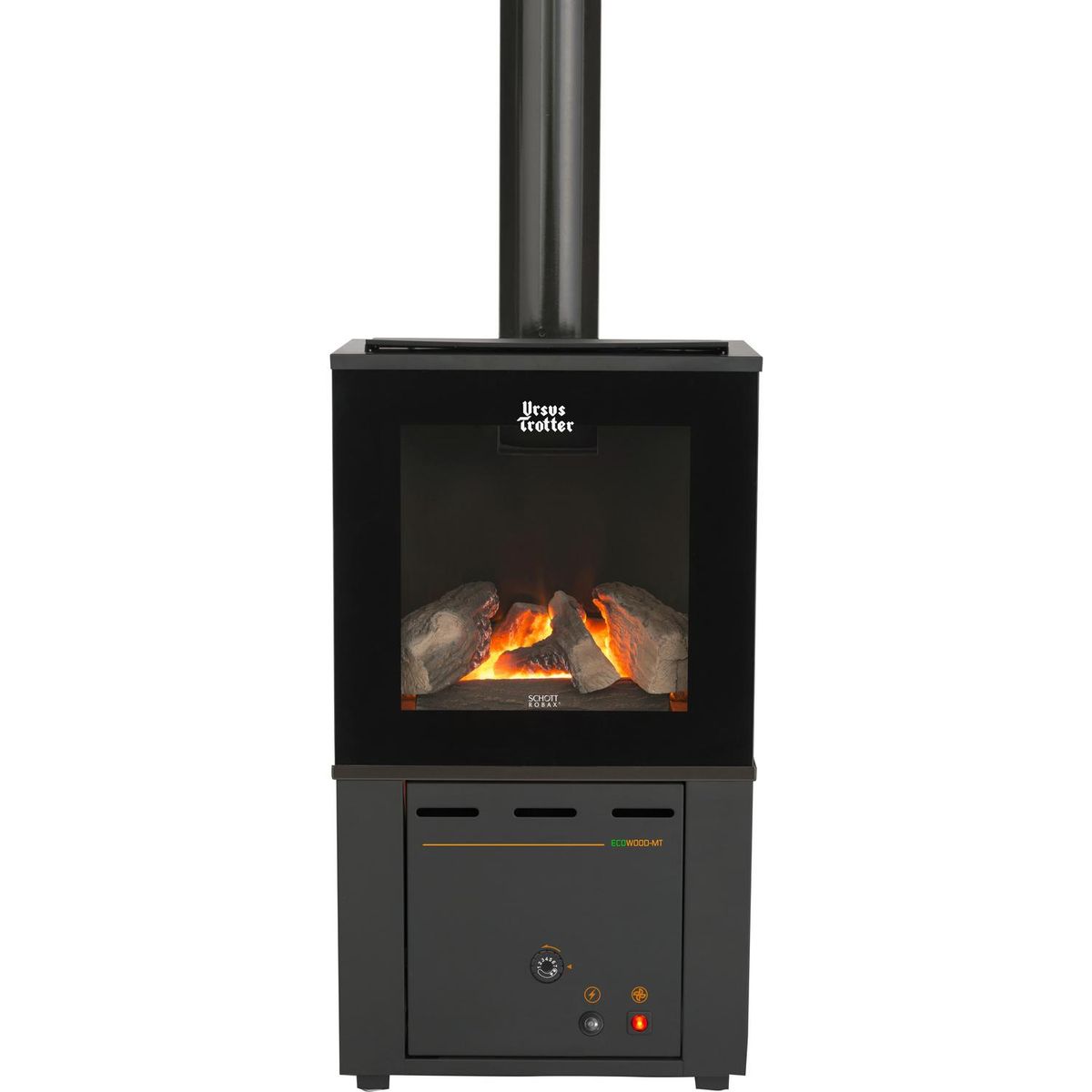 URSUS TROTTER - Calefactor Gas Ecowood MT-8 Negro