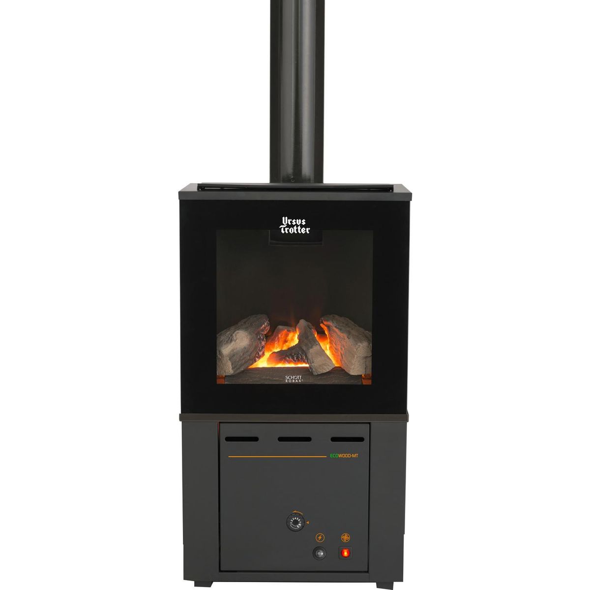 URSUS TROTTER - Calefactor Gas Ecowood MT-8 Negro