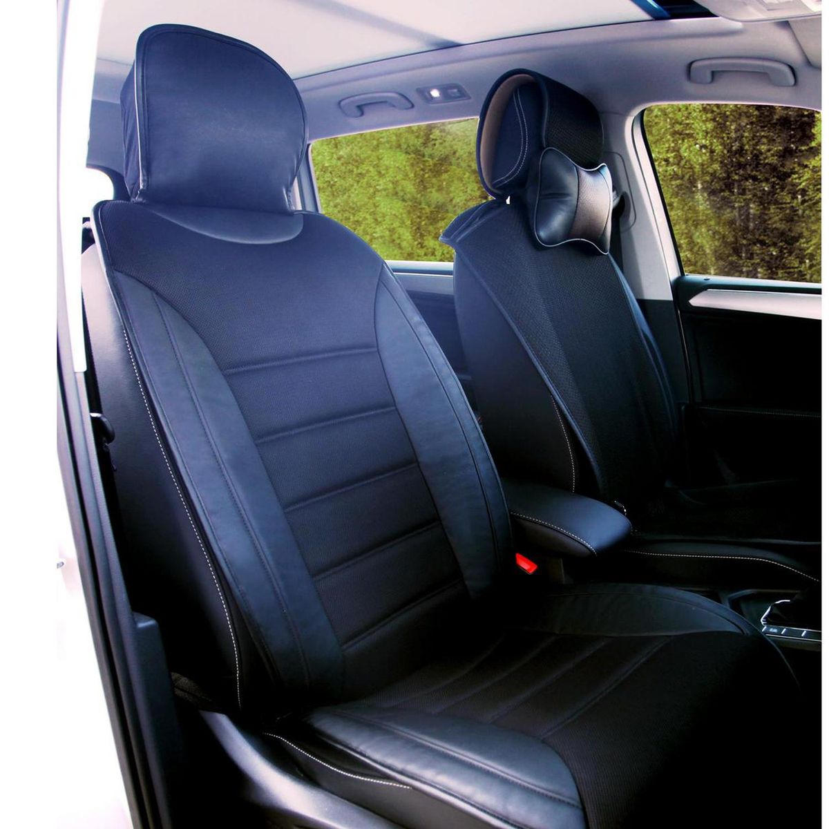 AUTOSTYLE - Cubre asiento pro. Negro