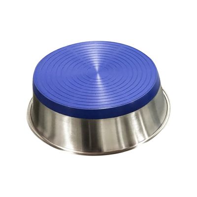 Imagen 2 del producto Plato acero inoxidable base caucho 900 ml