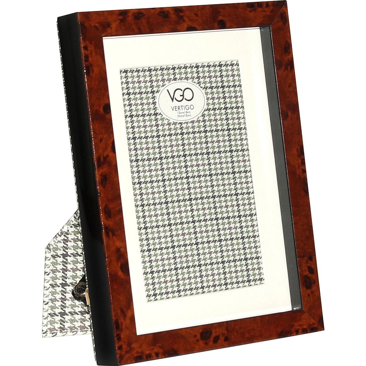 VGO - Marco de fotos con passpartout 15x20 cm