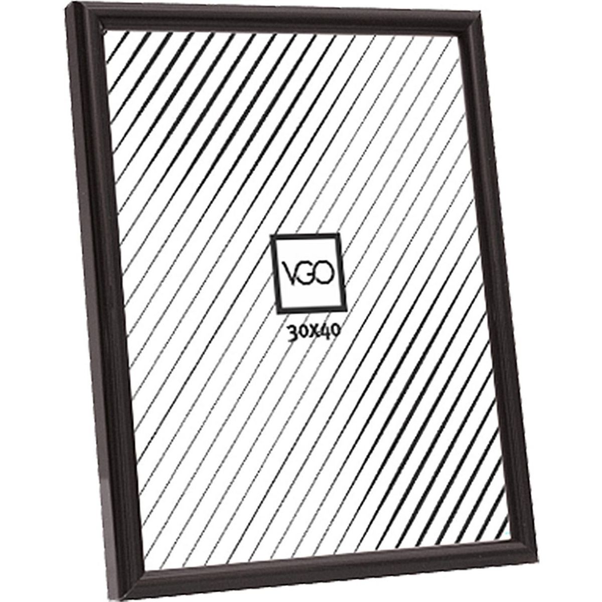 VGO - Marco plástico 40x50 cm blanco