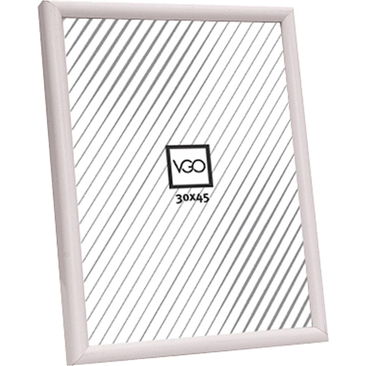 VGO - Marco de Foto 13.5x18.5 cm Blanco Plástico