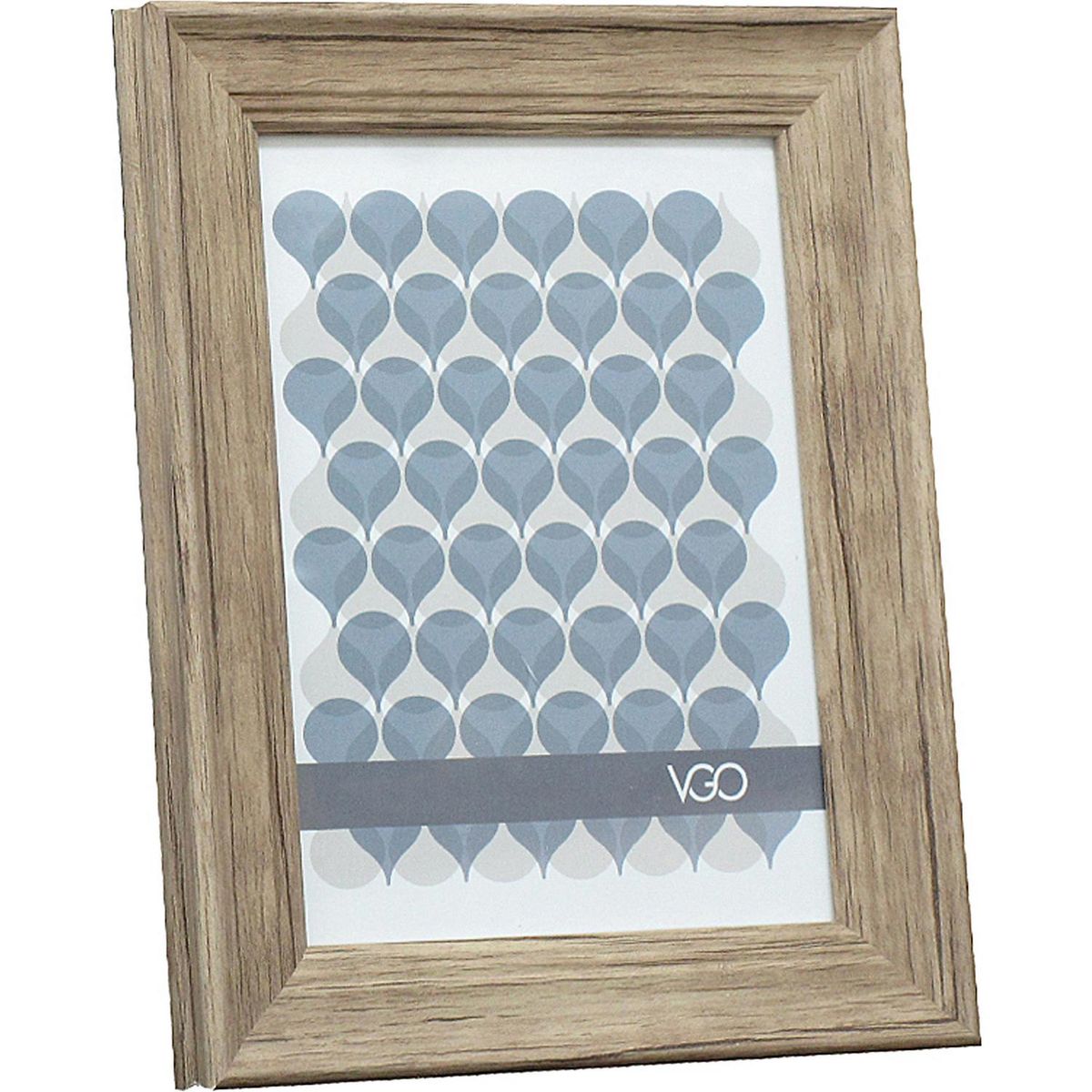 VGO - Marco de Foto Ancho 15x20 cm Natural Plástico