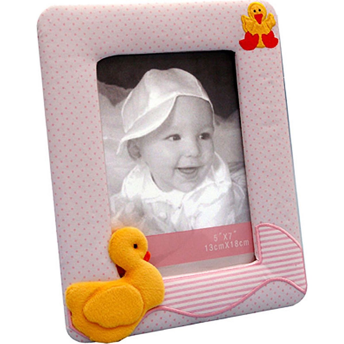 VGO - Marco de Fotos de Tela Infantil Patito