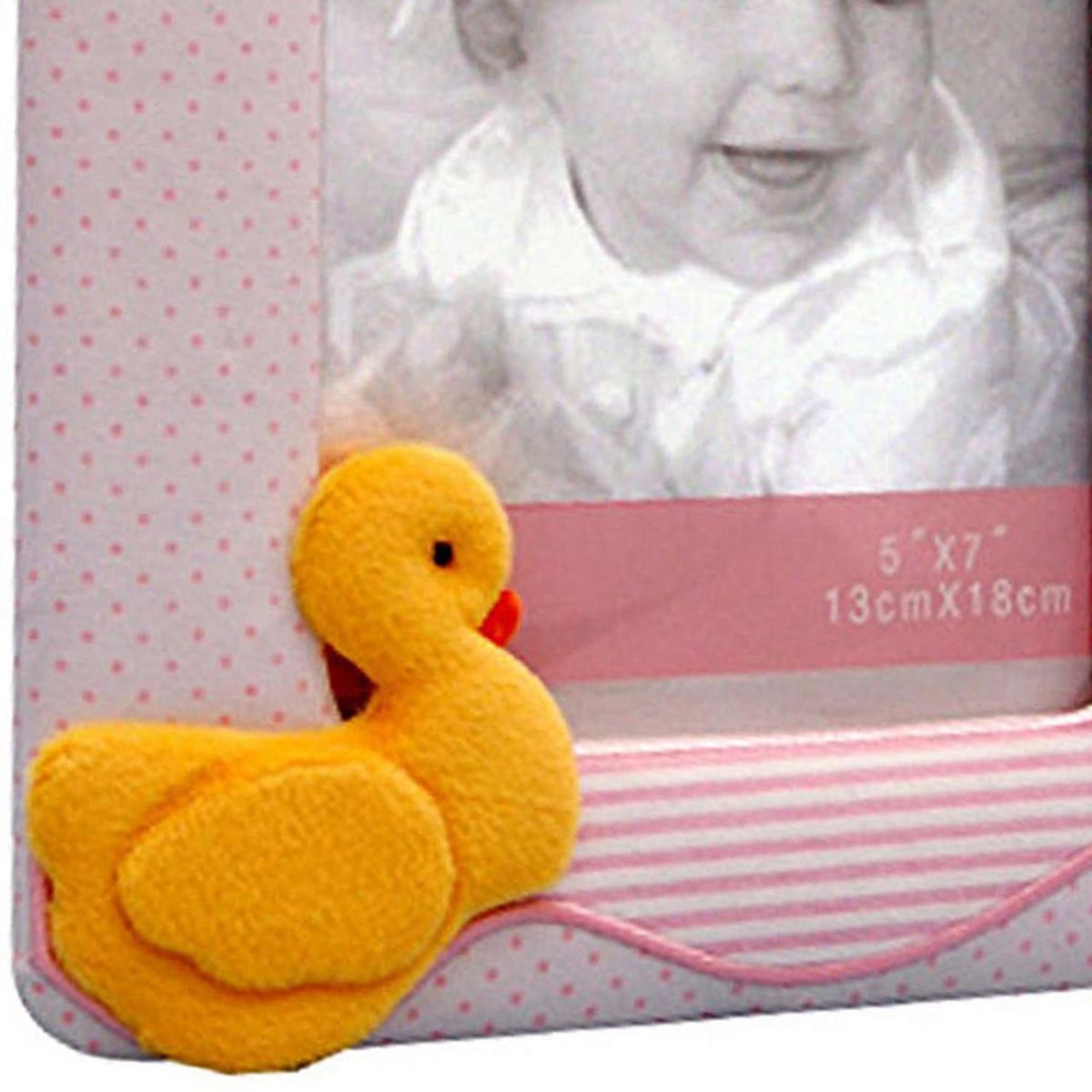 VGO - Marco de Fotos de Tela Infantil Patito