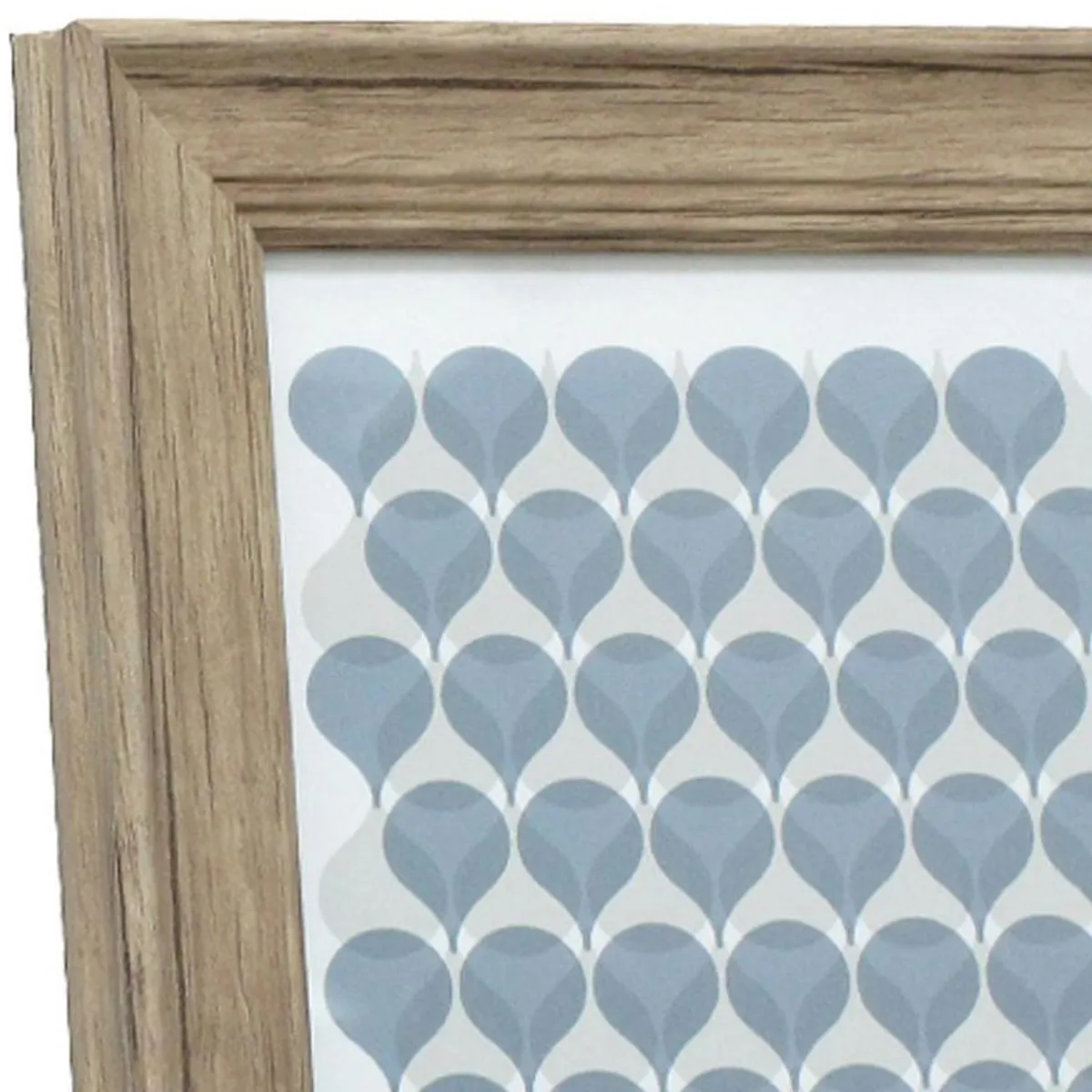 VGO - Marco de fotos ancho simil madera 20x25 cm