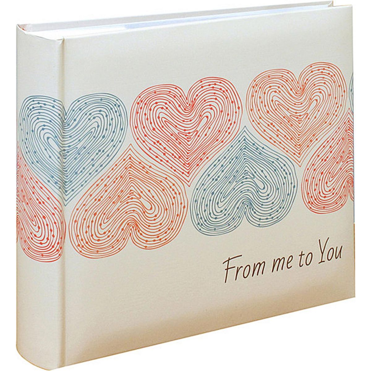 VGO - Album De Fotos Corazones 10X15 Cm 200 Fotos Con Memo