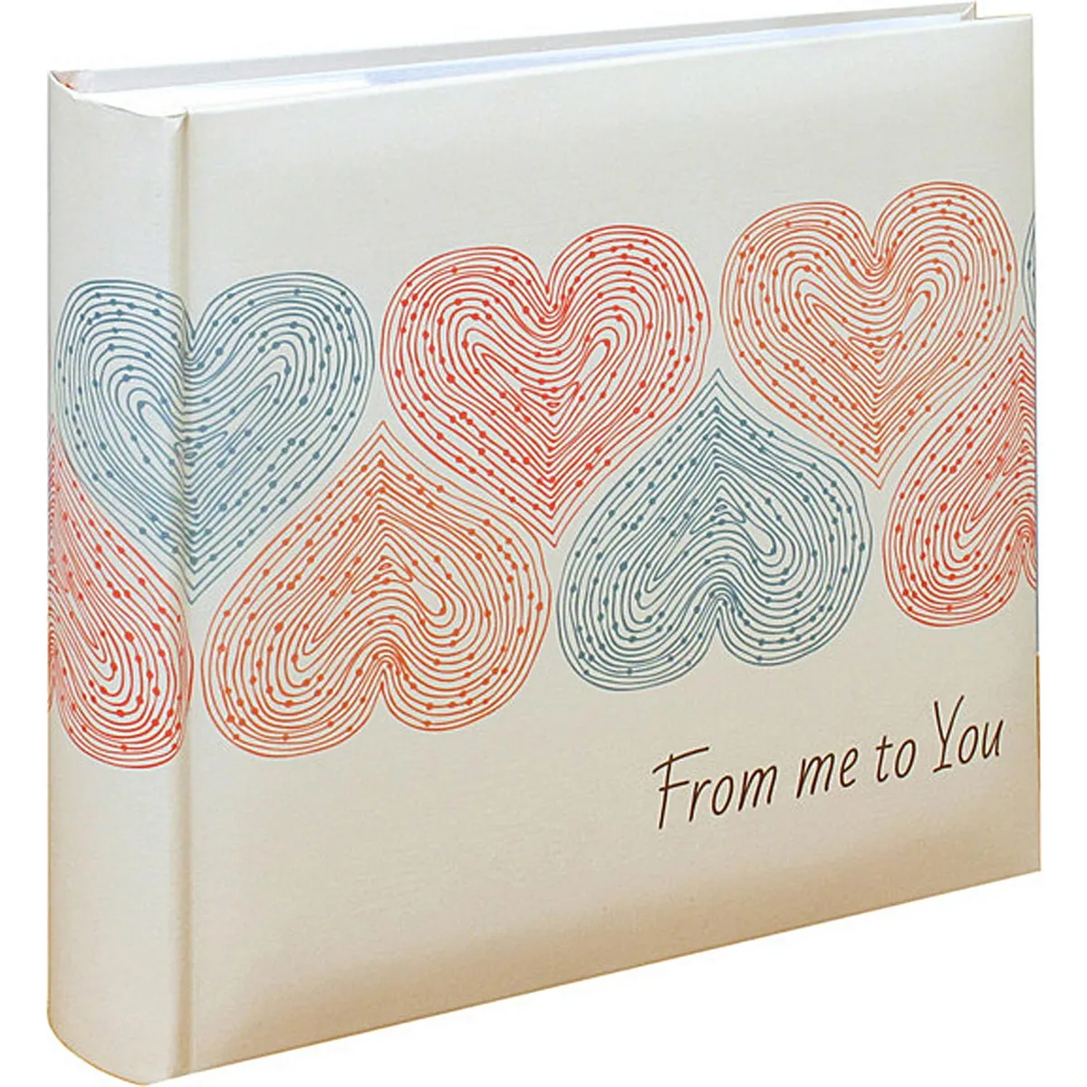 VGO - Album de fotos corazones 13x19 cm 200 fotos con memo