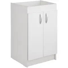 KHOR - Mueble Lavadero Blanco 55.5x85x47 cm