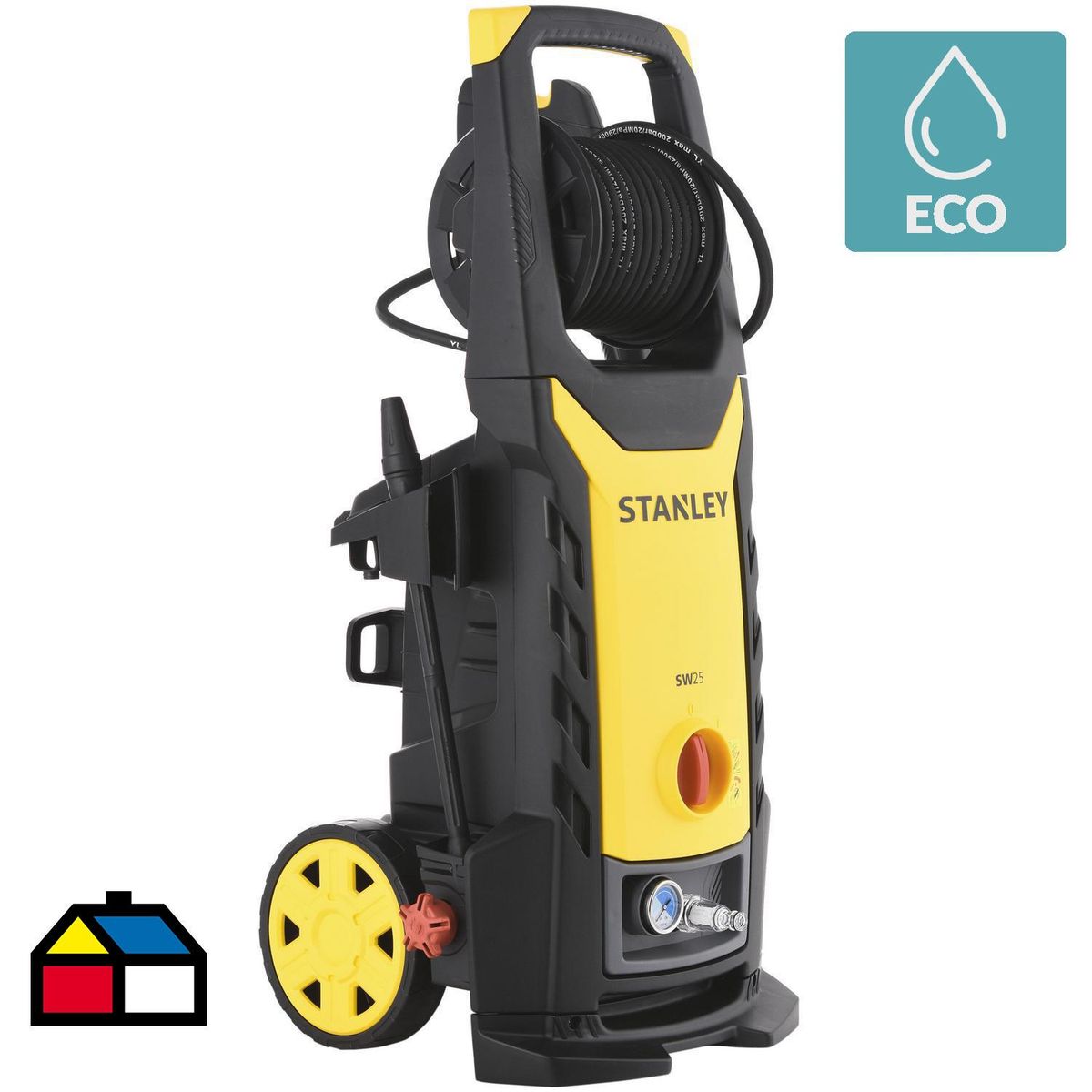 STANLEY - Hidrolavadora Eléctrica 2800 W 150 Bar SW25-CH