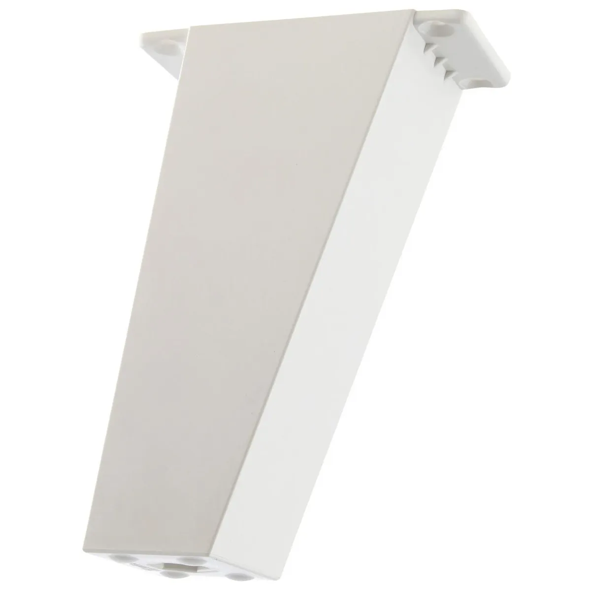 FIXSER - Pata inclinada abs blanca 120 mm