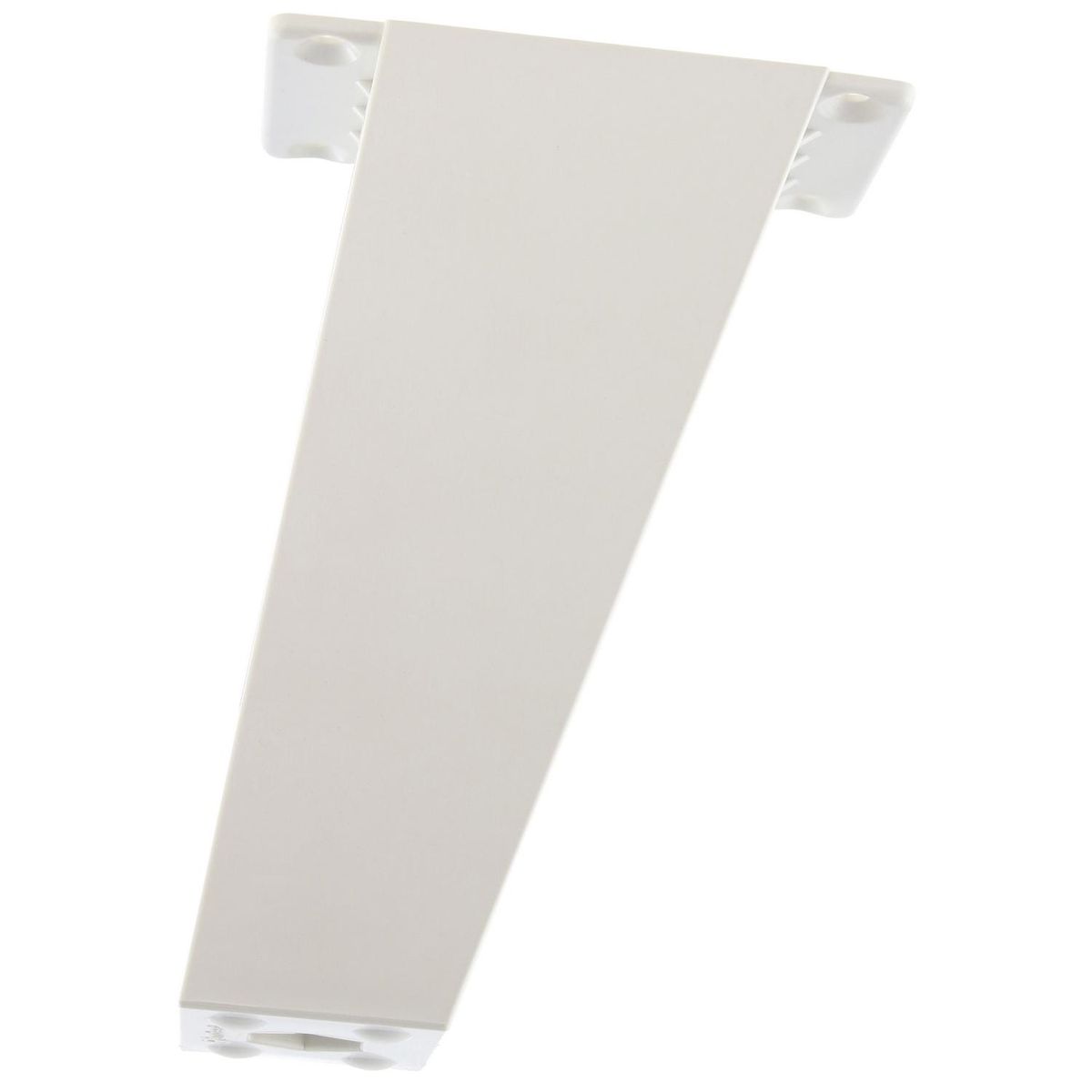 FIXSER - Pata inclinada abs blanca 120 mm