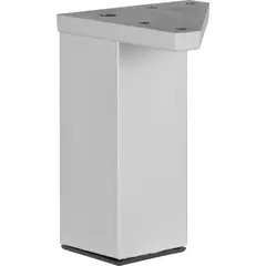 FIXSER - Pata cuadrada abs alu mate 40x100 mm
