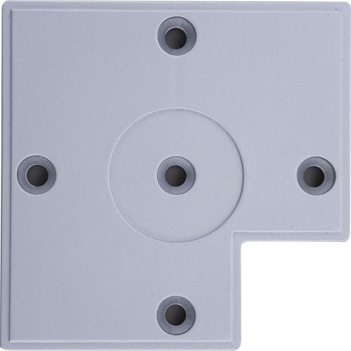 FIXSER - Elevador abs aluminio mate 80x15 mm