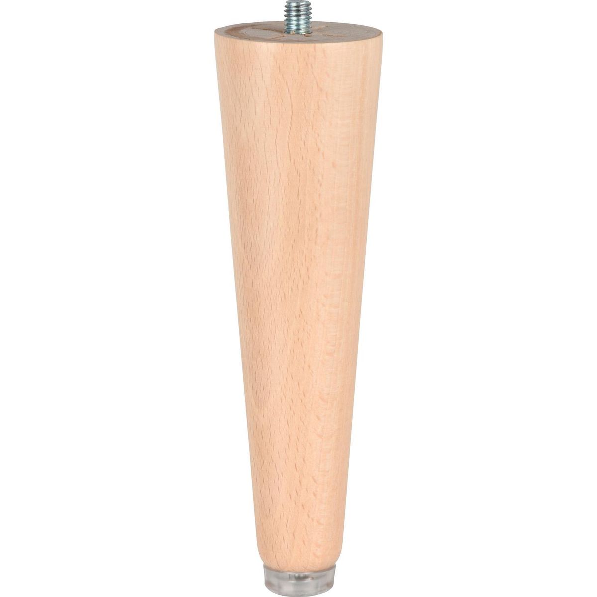 FIXSER - Pata madera conic laca natural 150 mm