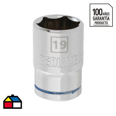 Dado 19mm mdo 1/2