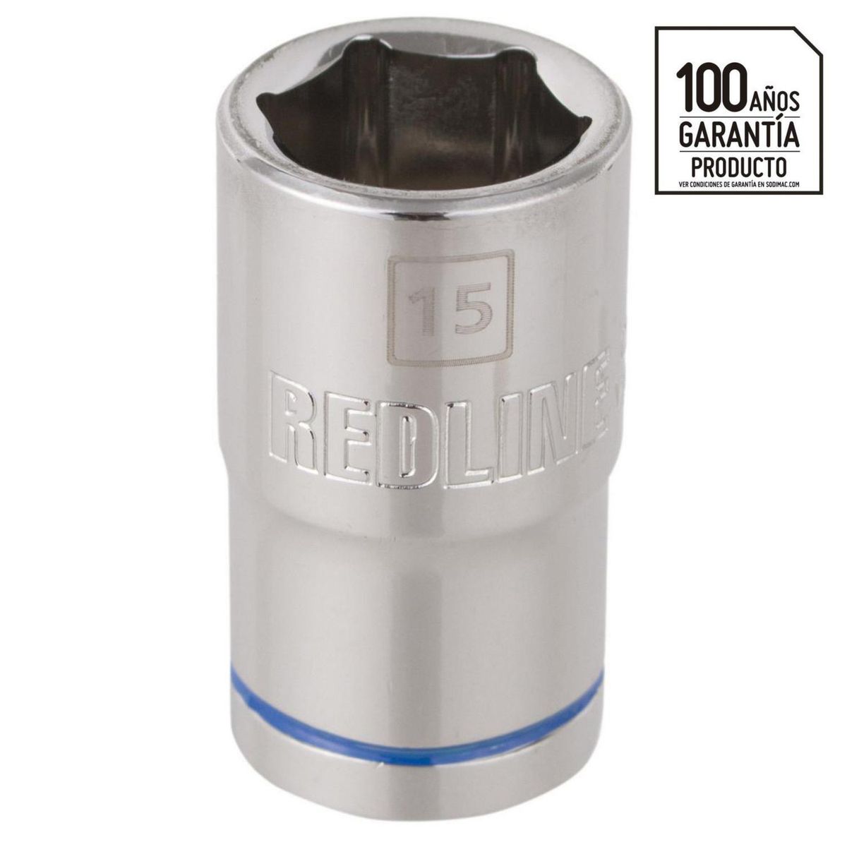 REDLINE - Dado 15mm mdo 1/2 pulgadas