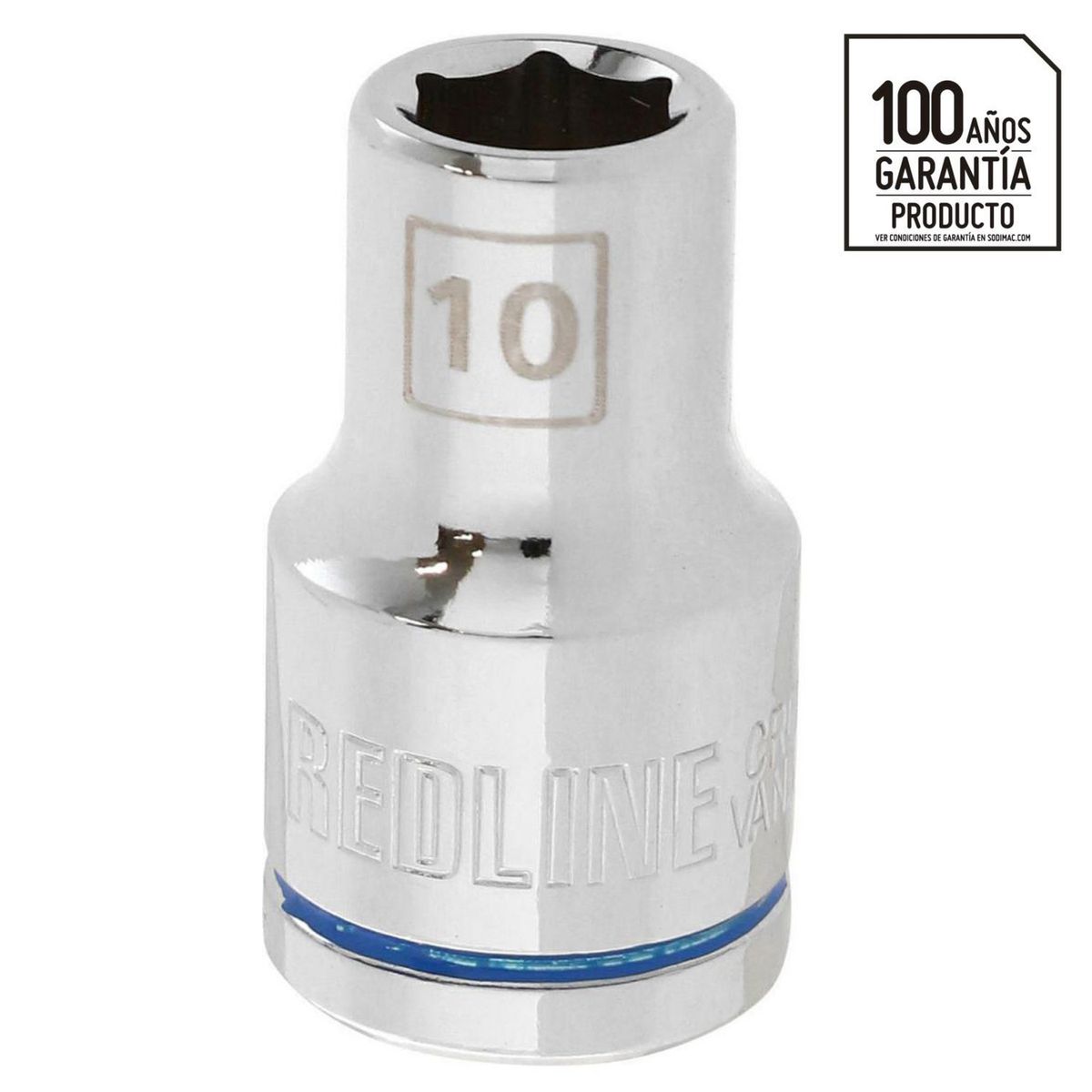 REDLINE - Dado 10mm mdo 1/2 pulgadas