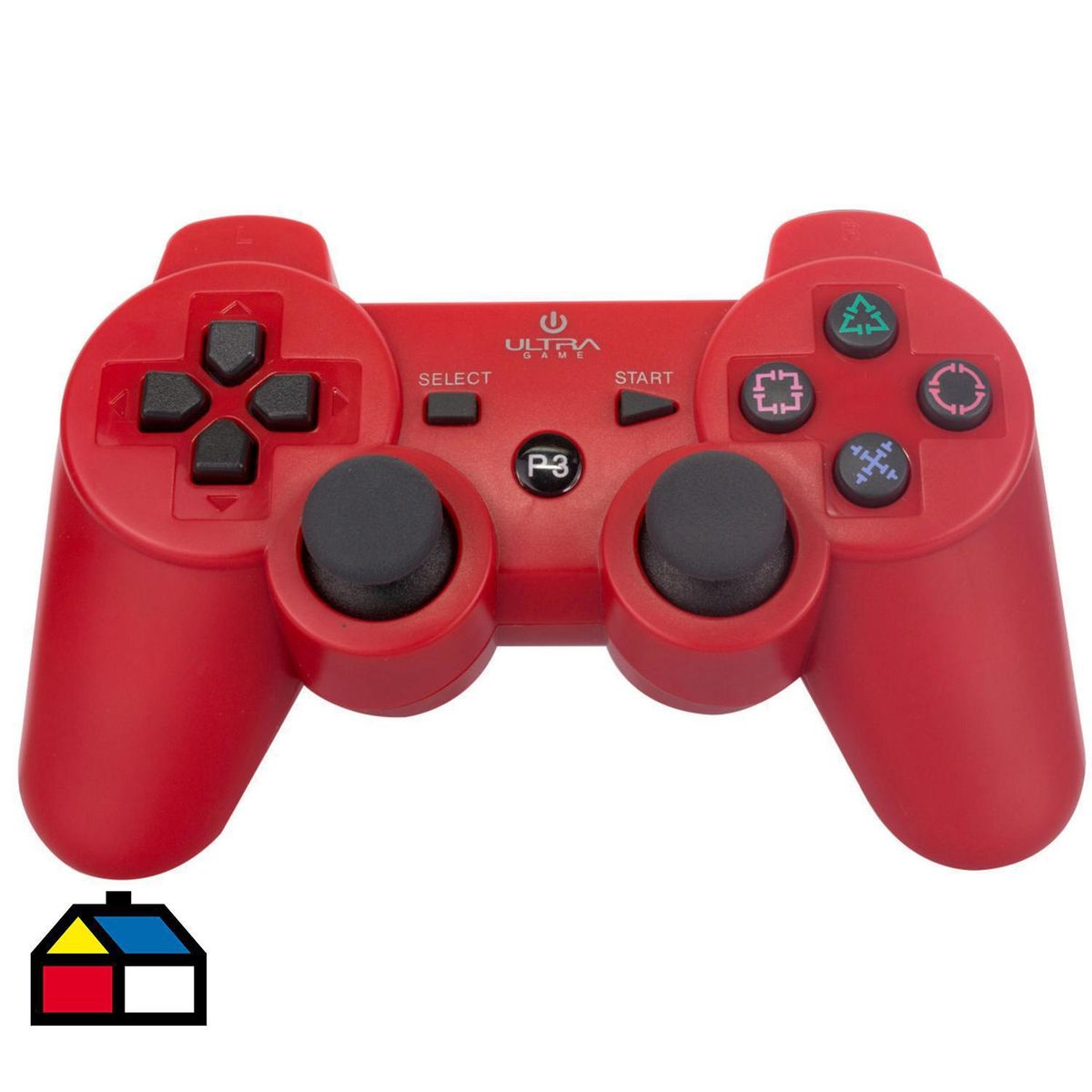ULTRA - Joystick bluetooth rojo playstation 3