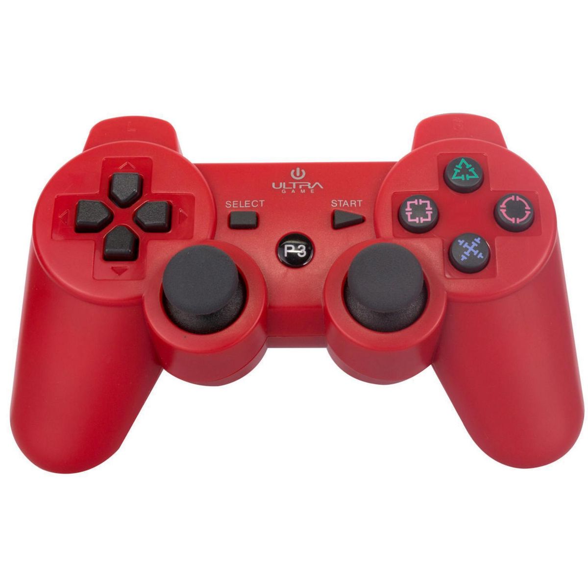 ULTRA - Joystick bluetooth rojo playstation 3