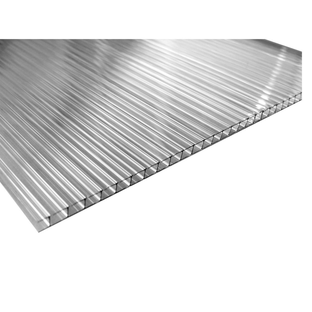 DVP - Plancha Policarbonato Alveolar 6 mm 210x350 cm Gris