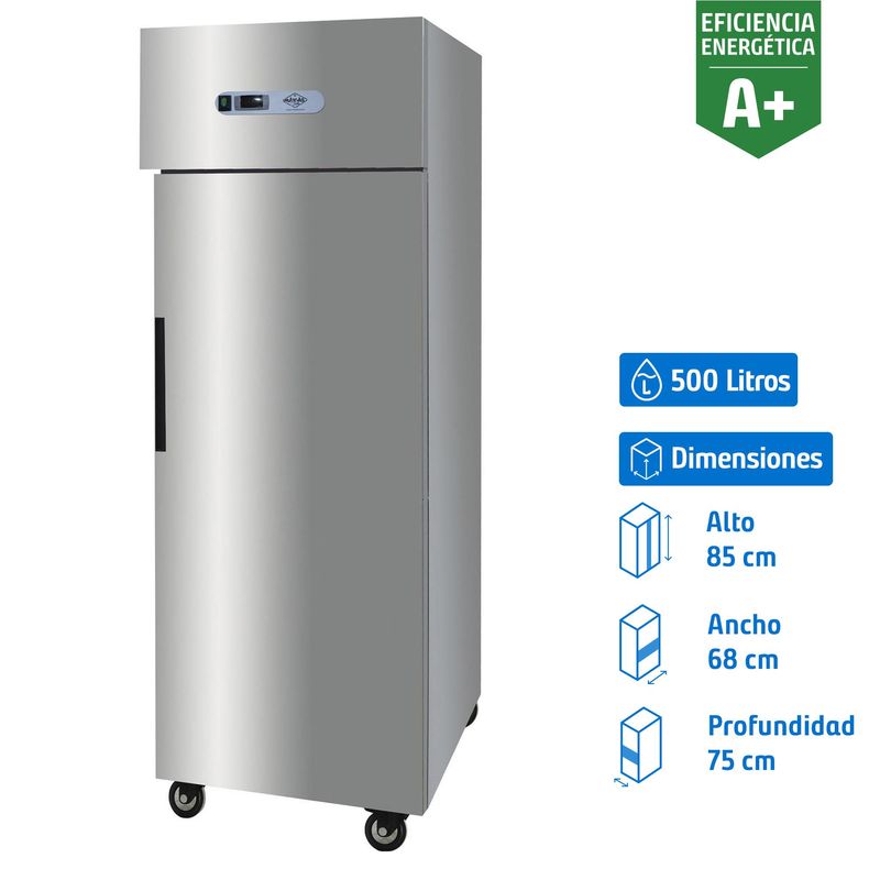MAIGAS - Refrigerador Industrial   500 Litros Inox FAGARFM17