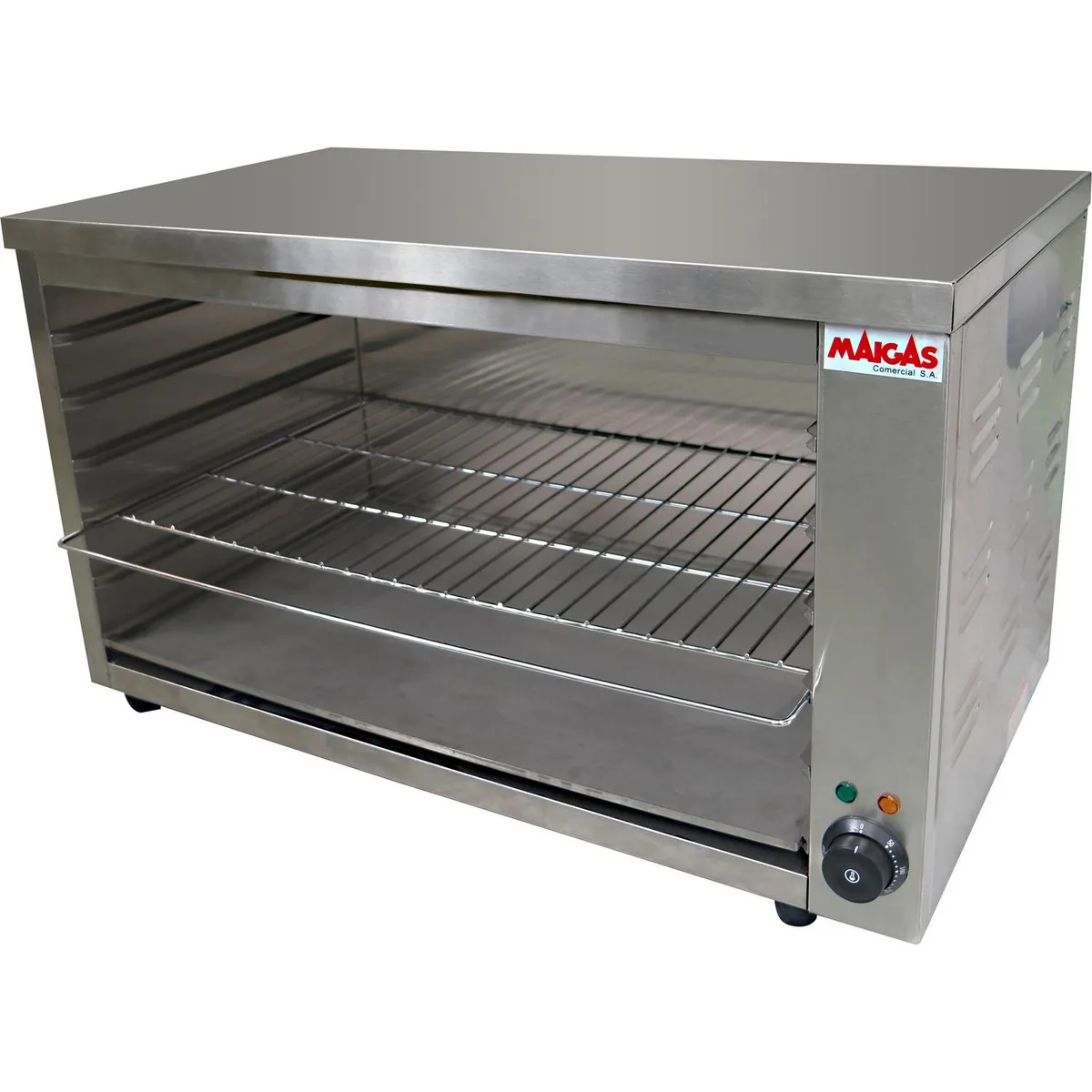MAIGAS - Gratinador eléctrico industrial 800 mms gris