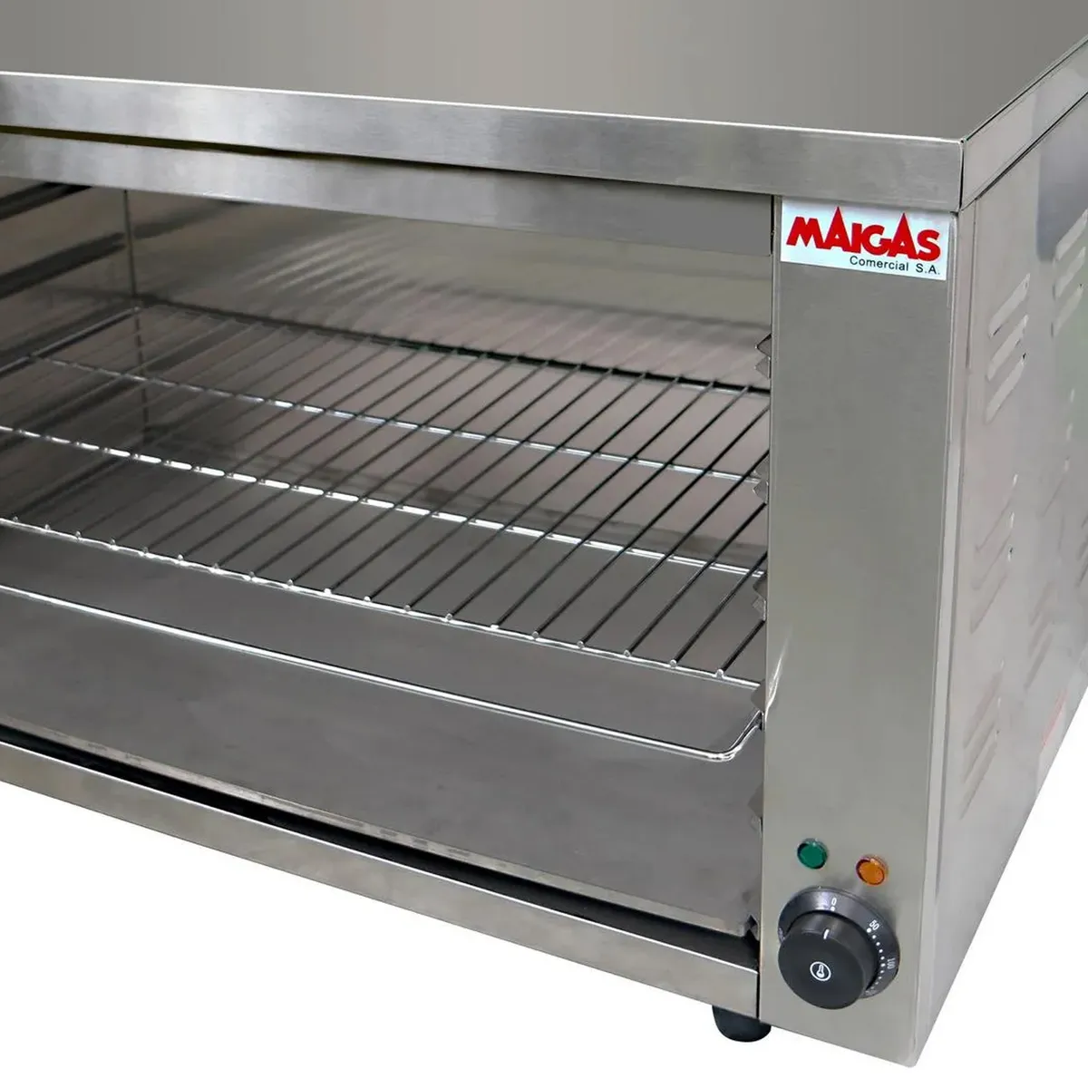 MAIGAS - Gratinador eléctrico industrial 800 mms gris