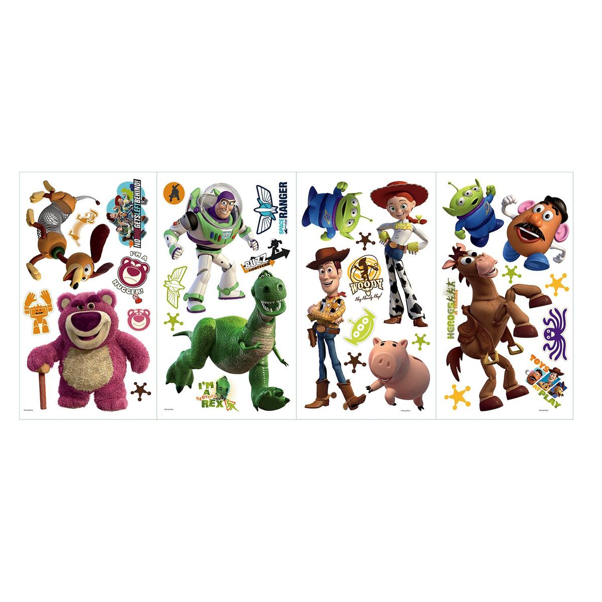 ROOMMATES - Sticker para muro Toystory 3