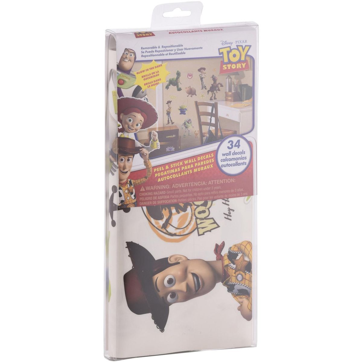 ROOMMATES - Sticker para muro Toystory 3