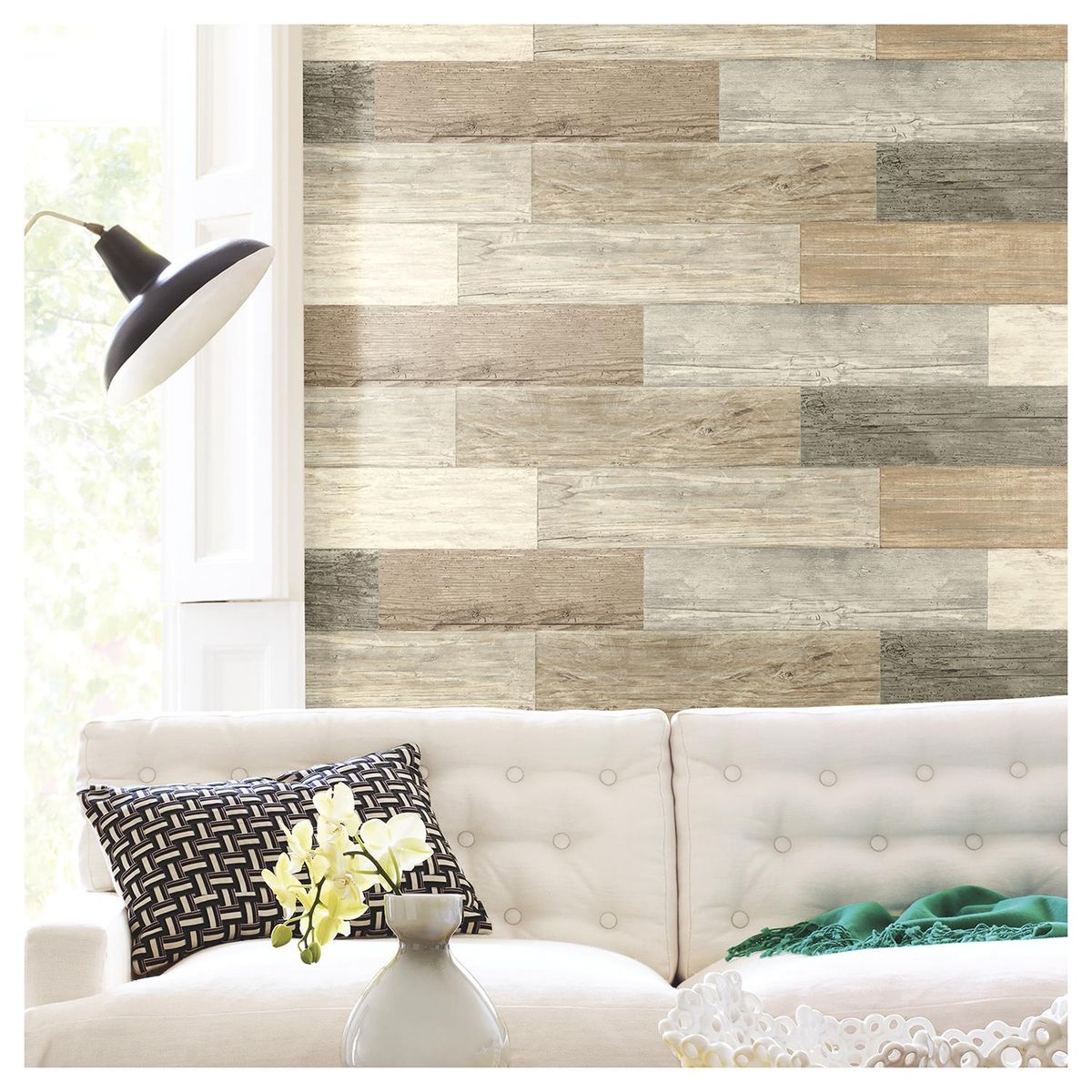 ROOMMATES - Láminas Autoadhesivas Tablas Oscuras