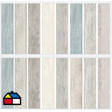 Lminas Autoadhesivas Tablas Claras Set de 16