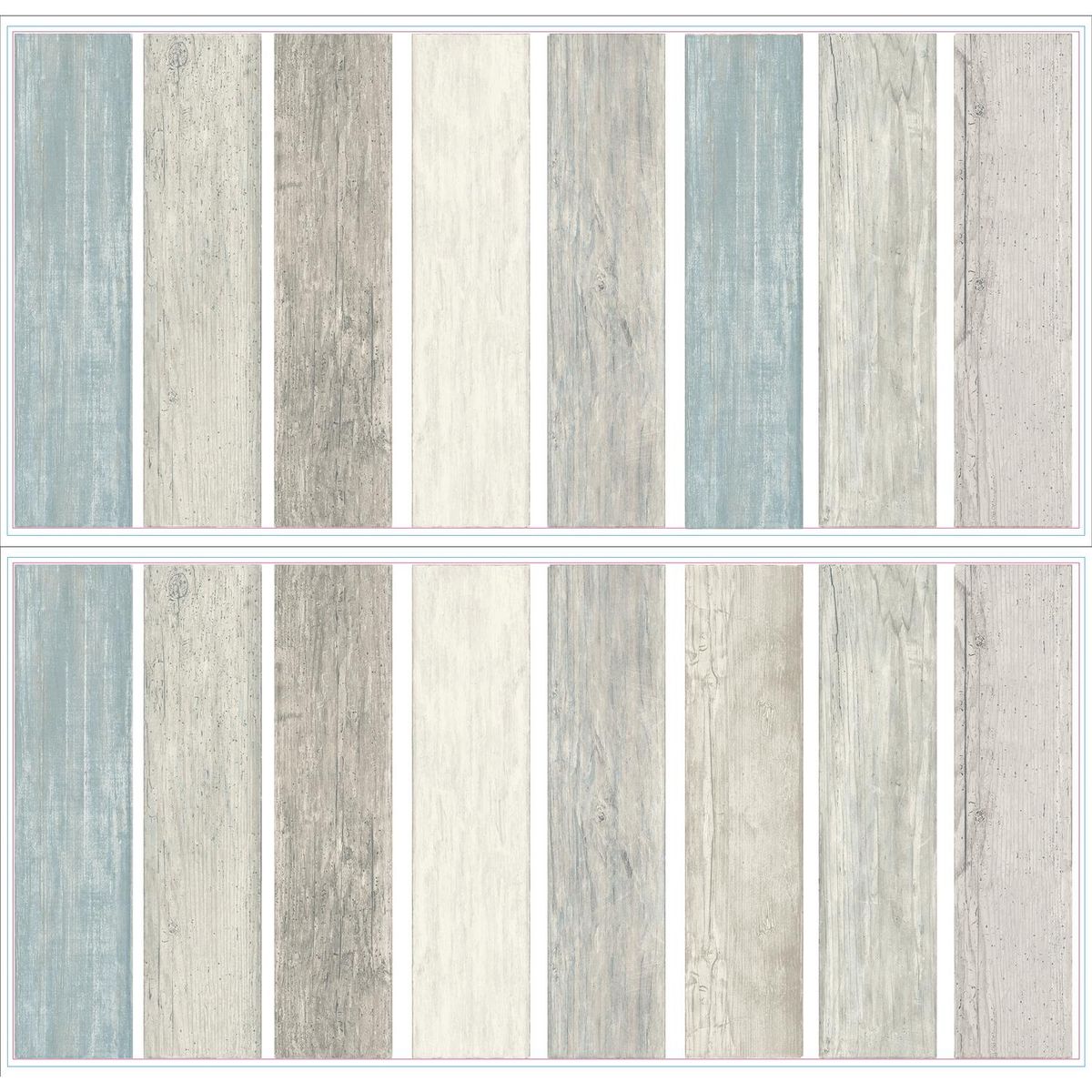 ROOMMATES - Láminas Autoadhesivas Tablas Claras Set de 16