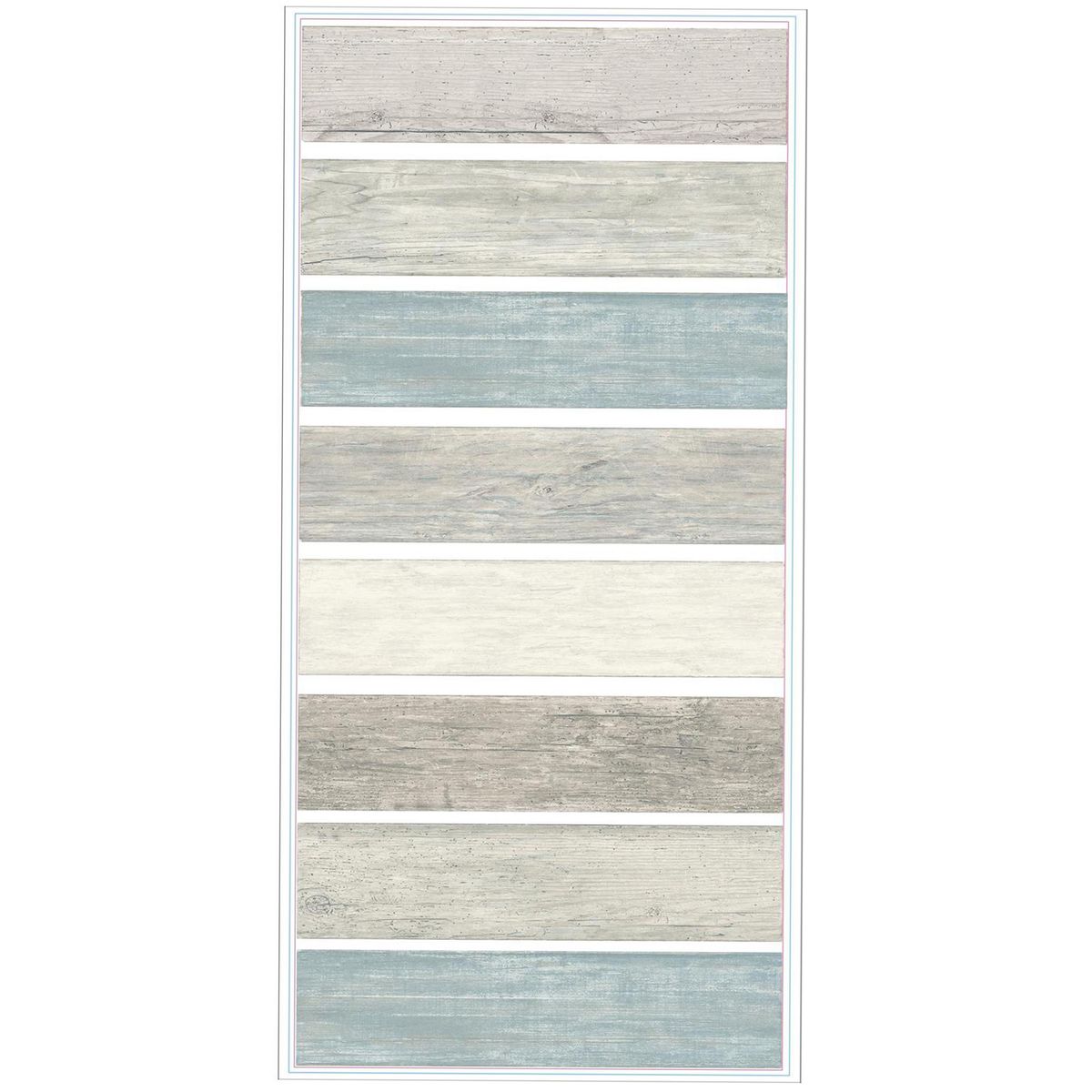 ROOMMATES - Láminas Autoadhesivas Tablas Claras Set de 16