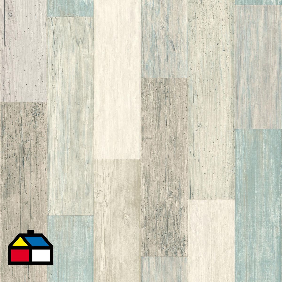 ROOMMATES - Rollos autoadhesivos Reutilizables fondo costero 52x503 cm