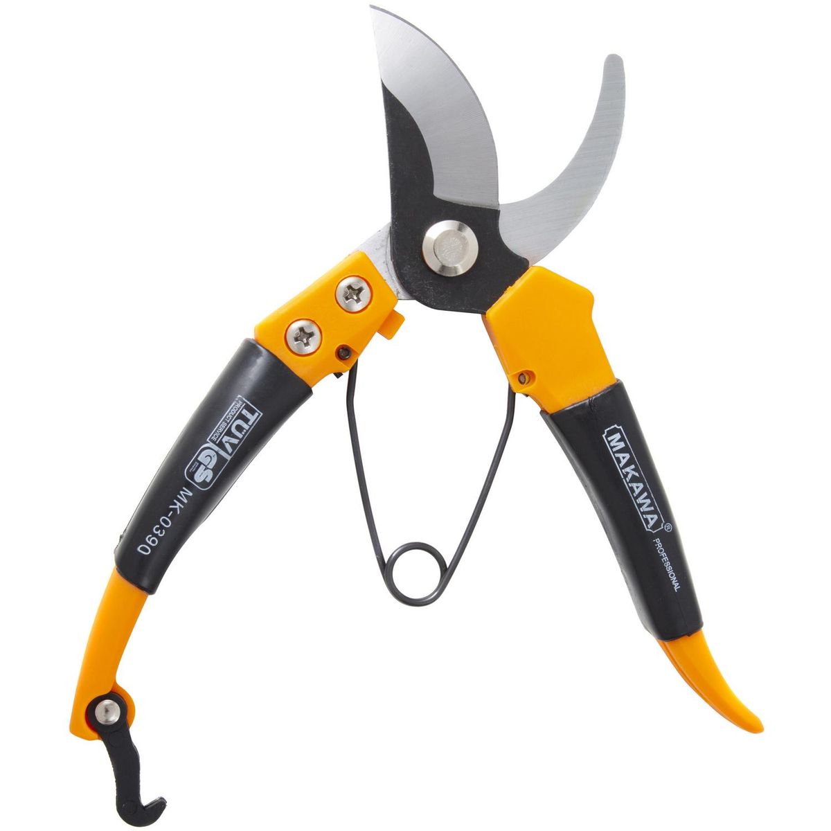 POTASAKI - Tijera de podar 8" acero Amarilla