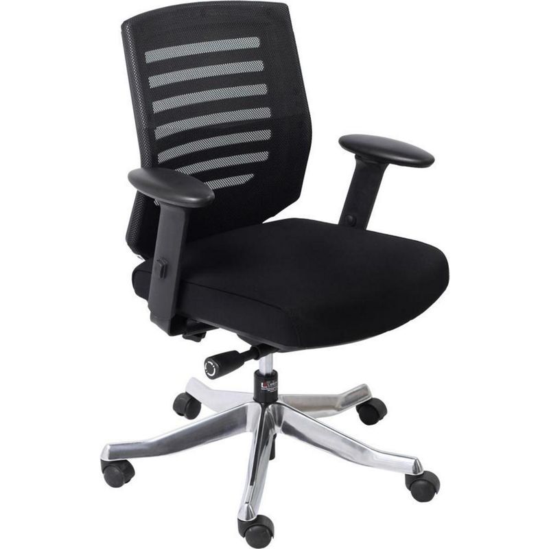 LIBERONA - Silla Escritorio Ergonómica Vela Negro