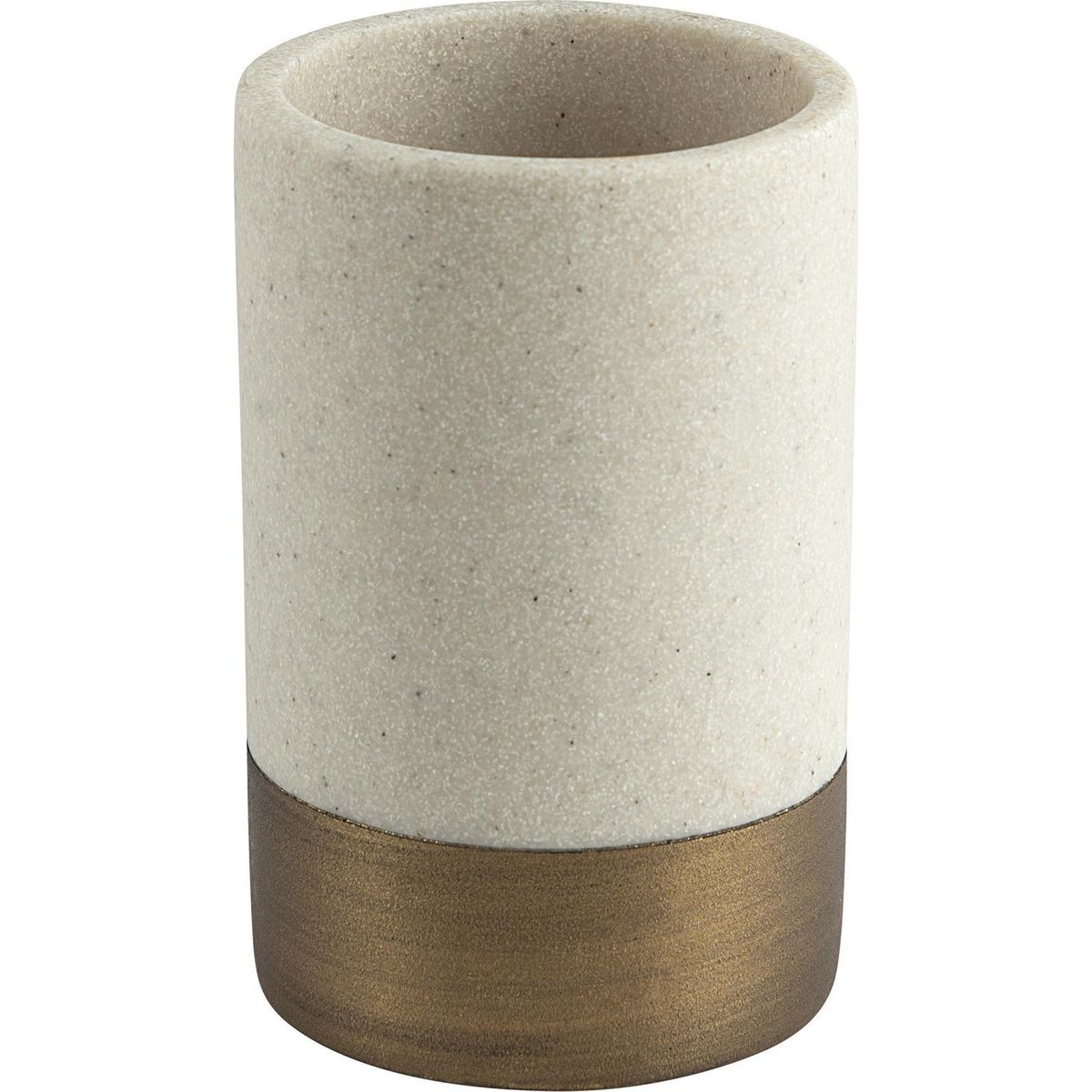 JUST HOME COLLECTION - Vaso dany Beige, Dorado
