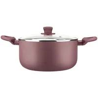 Olla de aluminio 24 cm 5,8 litros Granate
