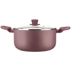 MARMICOC - Olla de aluminio 24 cm 5,8 litros Granate