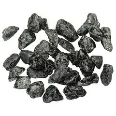 JUST HOME COLLECTION - Piedra metálica decorativa para jardín, silver, 700 g