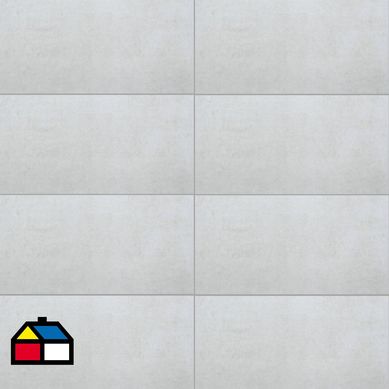 Porcelanato 30x60 blanco 1,44 m2