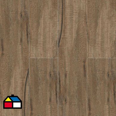 Porcelanato 15x90 marron 1,62 m2