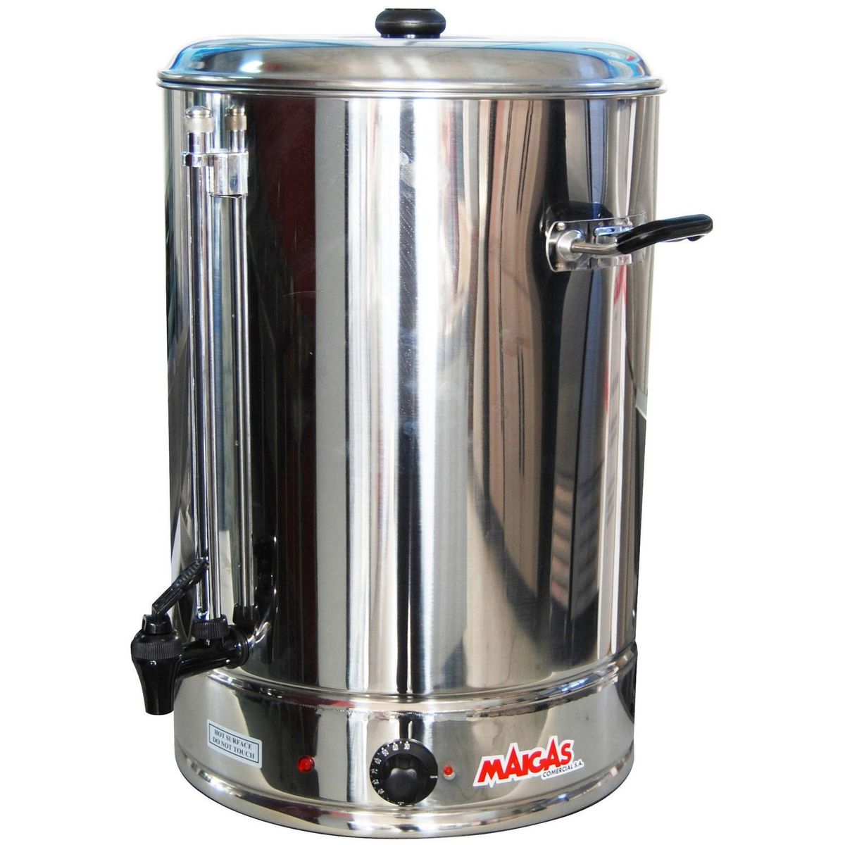 MAIGAS - Hervidor industrial de 30 litros gris